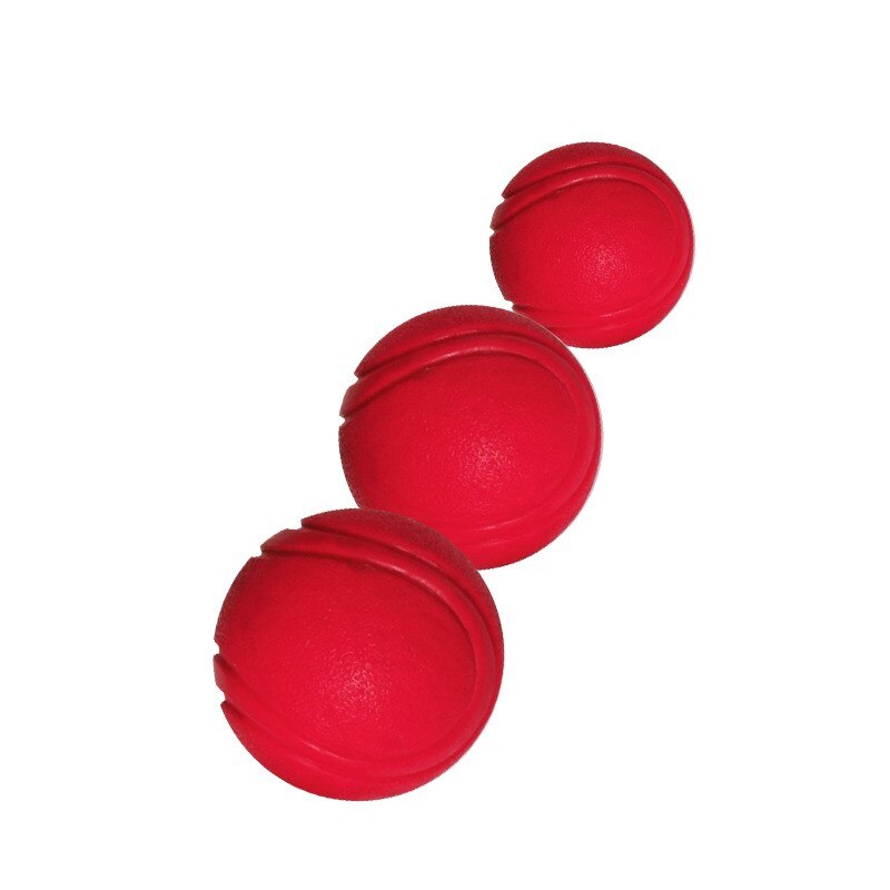 Super Taaiheid Huisdier Molaire Beet Bestendig Training Chew Speelgoed Niet Giftig Solid Natuurlijke Rubber Stuiterende Bal Voor Hond Kat size-Kleine