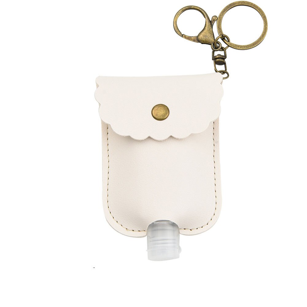 1PC Travel Bottle And Keychain Bag Holder 30ml Refillable Empty Bottles For Hand Sanitizer Bag Bottle With Key Ring: 4