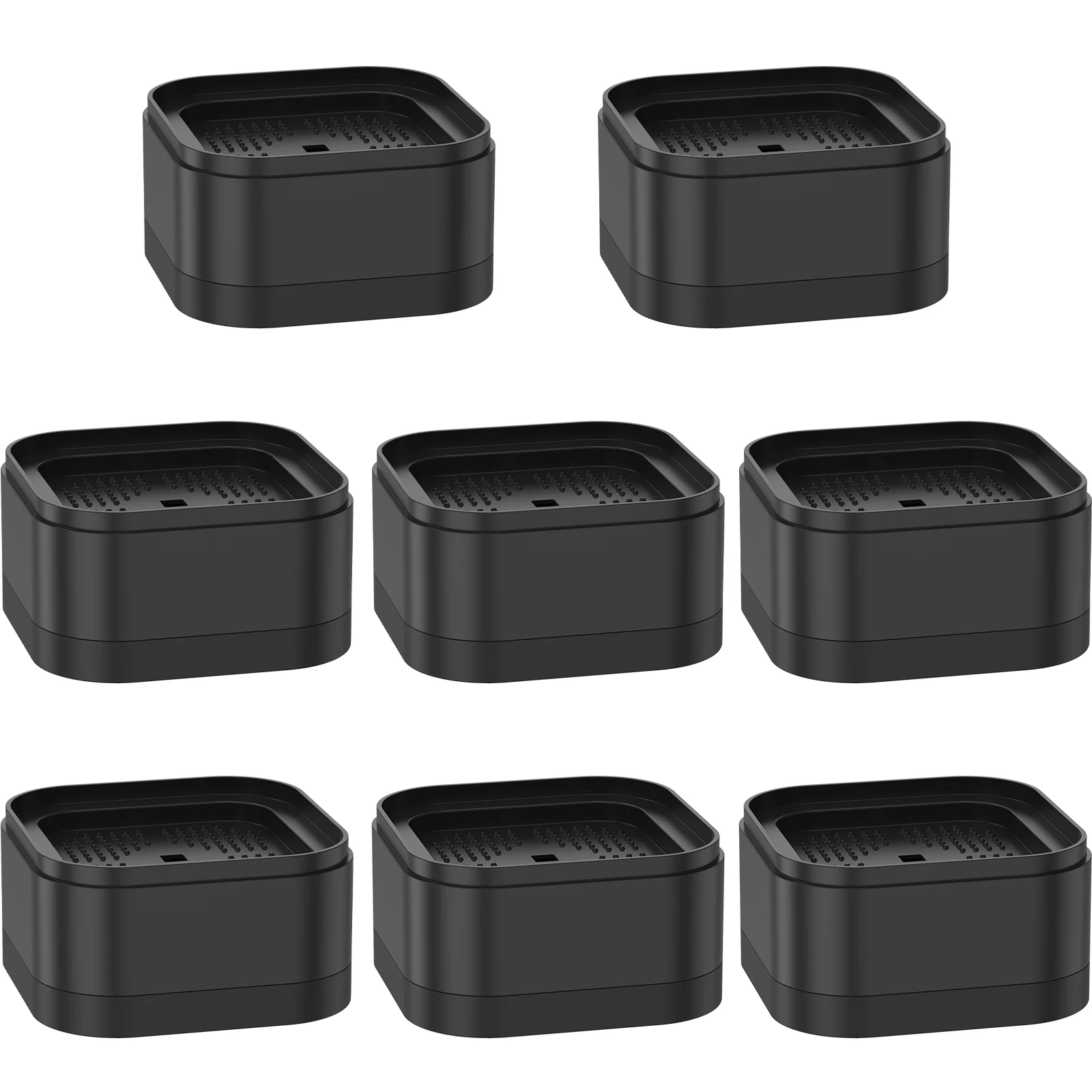8/16 Pcs Furniture Risers Heavy Duty Bed Chair Table Heightening Foot Pad Non-slip Floor Protecto Furniture Feet Leg Lift: Houten