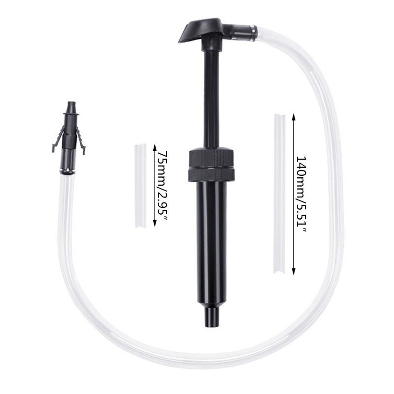 Fuel Oil Hand Siphon Pump Hand Transfer Petrol Liquid Fluid Pump Car Manual Gas Oil Liquid Syphon