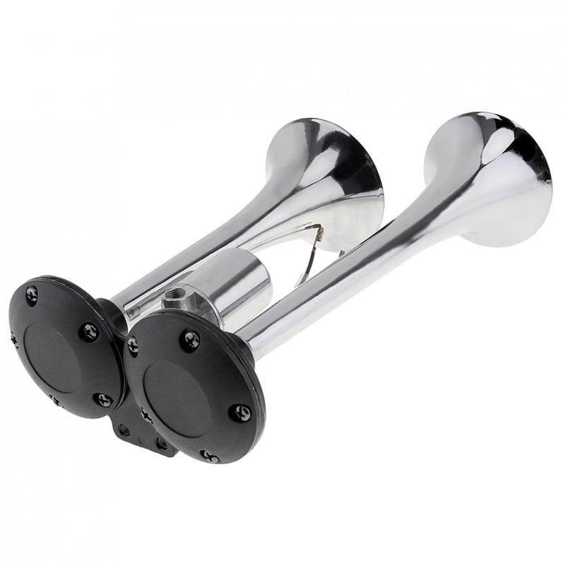Hadley 22" Chrome Air Horn | Truck & Lorry Accessories UK | CDC Truck Stuff
