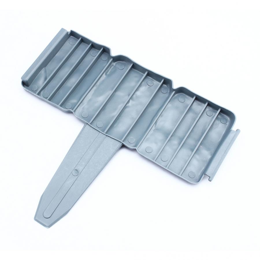10pcs Plastic Fence Stone Spring Yard Lawn Garden Plastic Faux Stone Patio Border Edging Fence