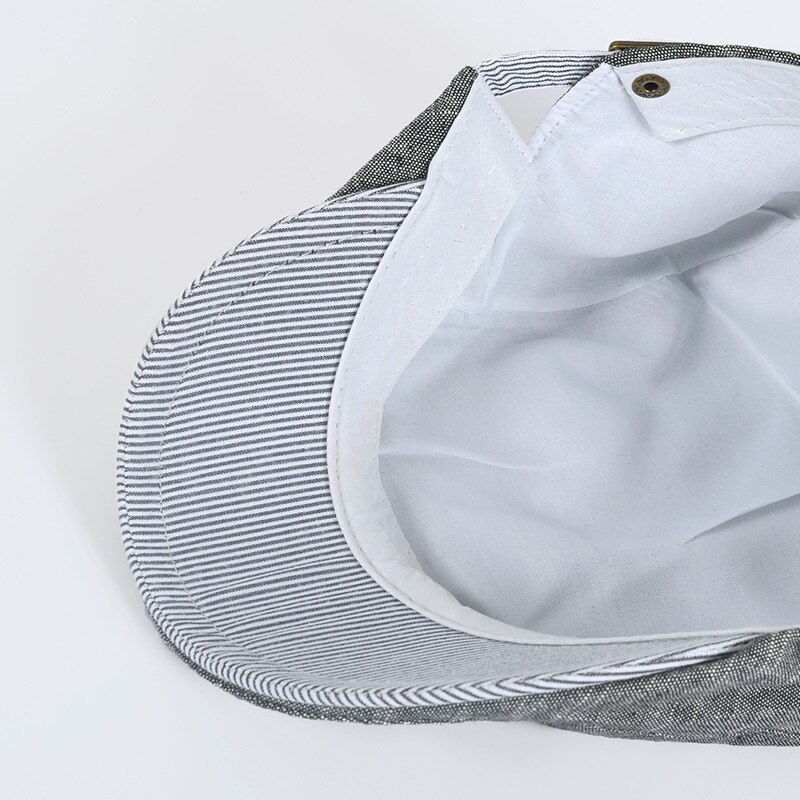 Voksen sommer tynd vedbend cap mandlige afslappet bomuld newsboy hat mand og kvinde seje beret hætter