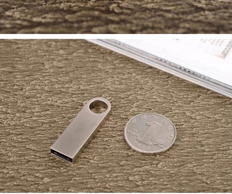 Metallo usb Flash Drive 16gb Pendrive 4GB 8GB pen drive portatile USB u bastone 32gb 64gb 128gb di memoria usb disk on chiave cle usb
