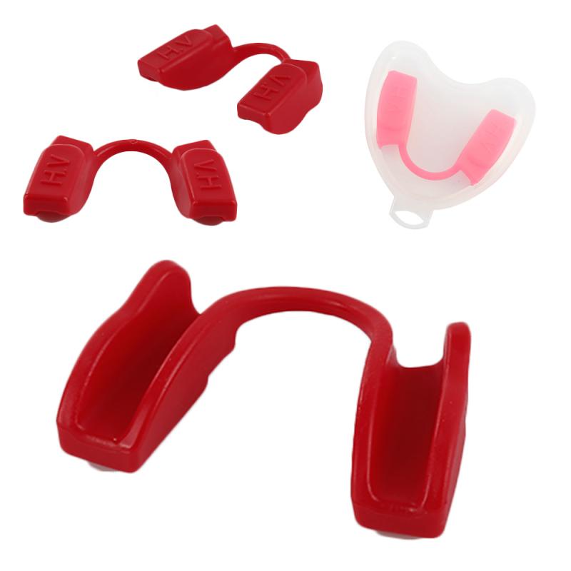 Sport Boksen Mouth Guard Veiligheid Food Grade Tanden Protector Siliconen Tandheelkundige Tanden Corrector Mond Night Anti-Slijtage Tand Guard