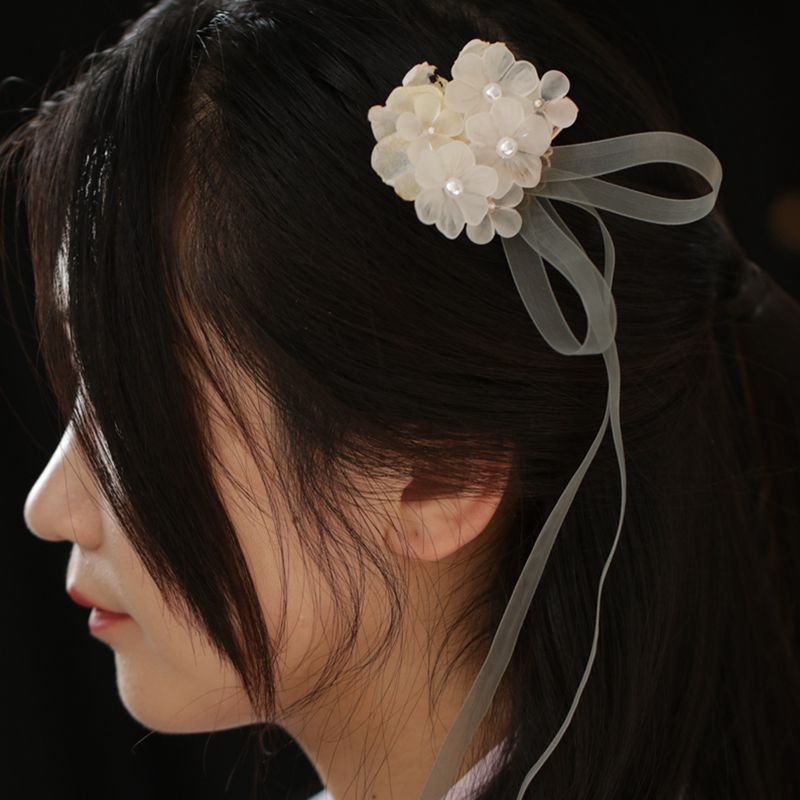 Vintage-haarnadel mit quasten, chinesische hanfu-haaraccessoires für damen: Links