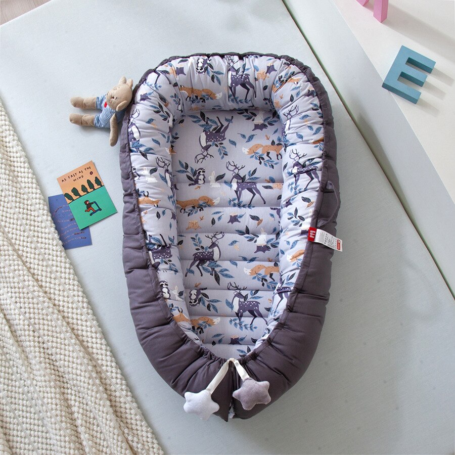 Pasgeboren Baby Bed 50X85Cm Pop Bed Draagbare Baby Katoenen Nest Bed Reizen Babybedje Jongen Meisje Wieg peuter Wieg Bed Baby Wieg: 5