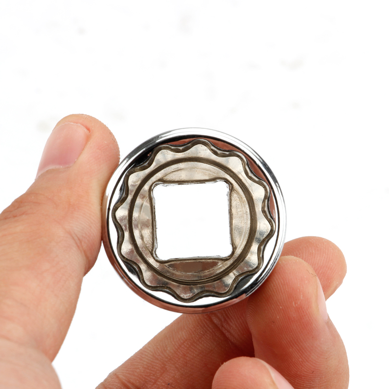 1pcs 1/2" Square Drive 12-point Socket Bit Ratchet wrench 12pt Sockets Hand Tool Kit 12 Angles Plum Blossom Sleeve 8-32mm