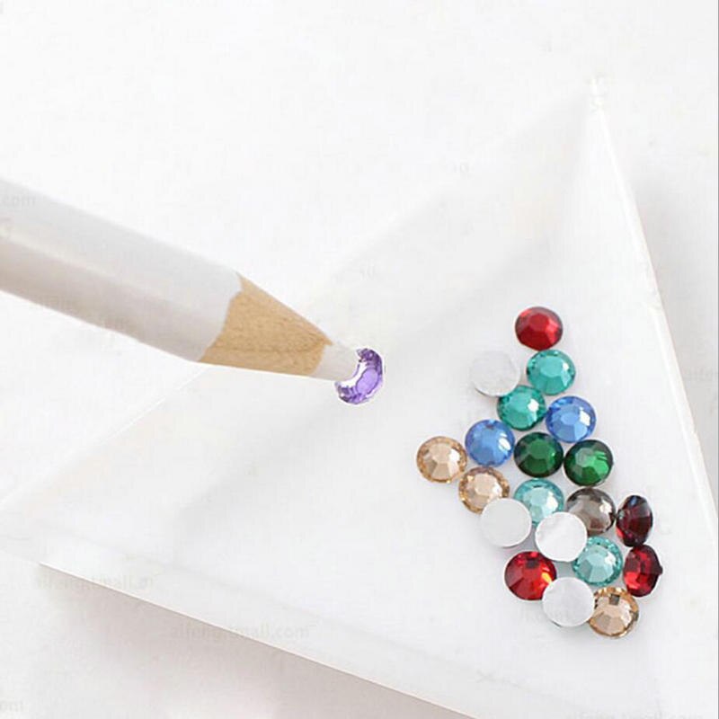 Diy sieraden knutselen strass steentjes edelstenen plukgereedschap nagelkunst stippelpennen harsbedels kristal stippelpen