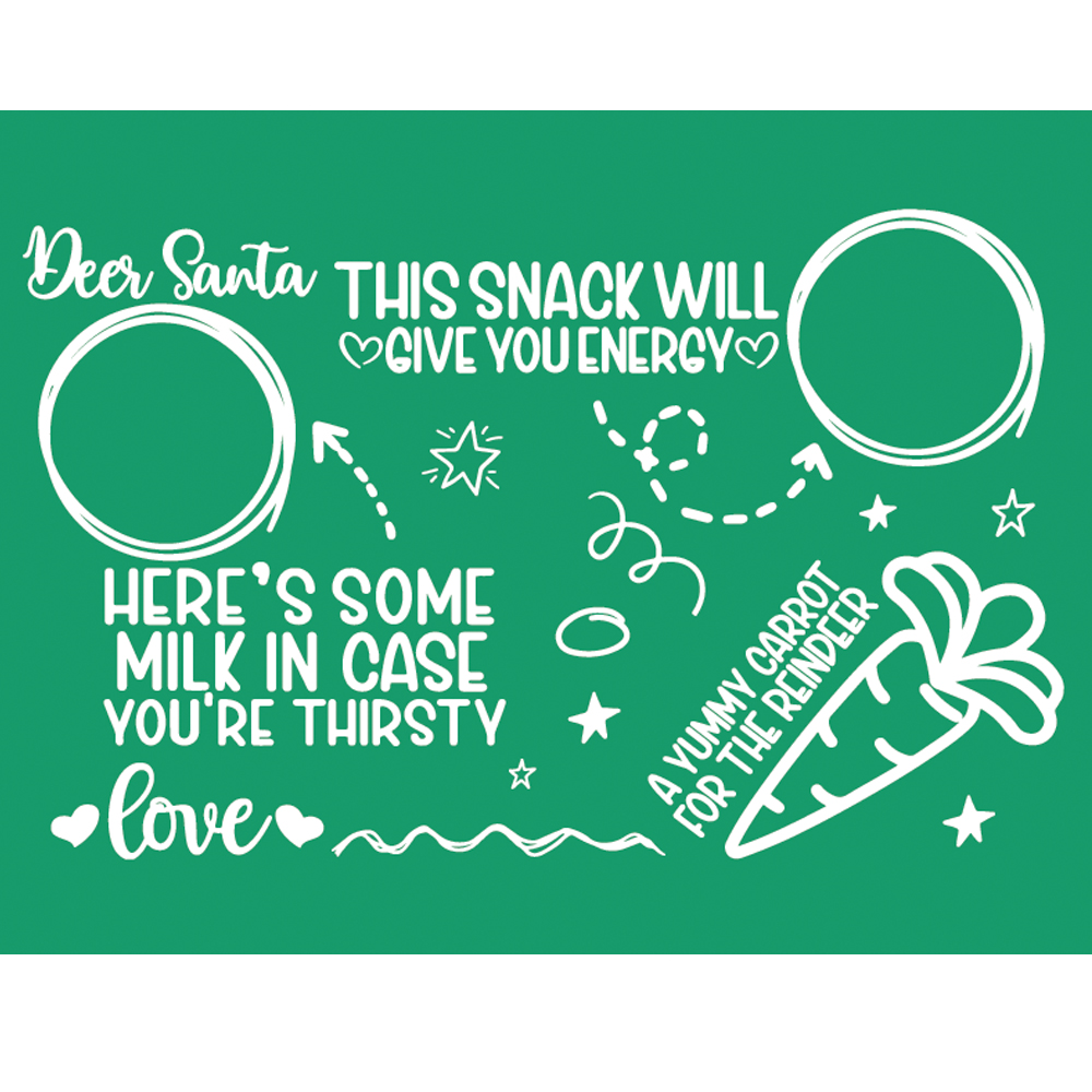 Alinacutle Kerst 8.5X11 "Herbruikbare Zelfklevende Zeefdruk Stencils Mesh Transfers Voor Woondecoratie Handgemaakte Ambachtelijke: Dark Gray