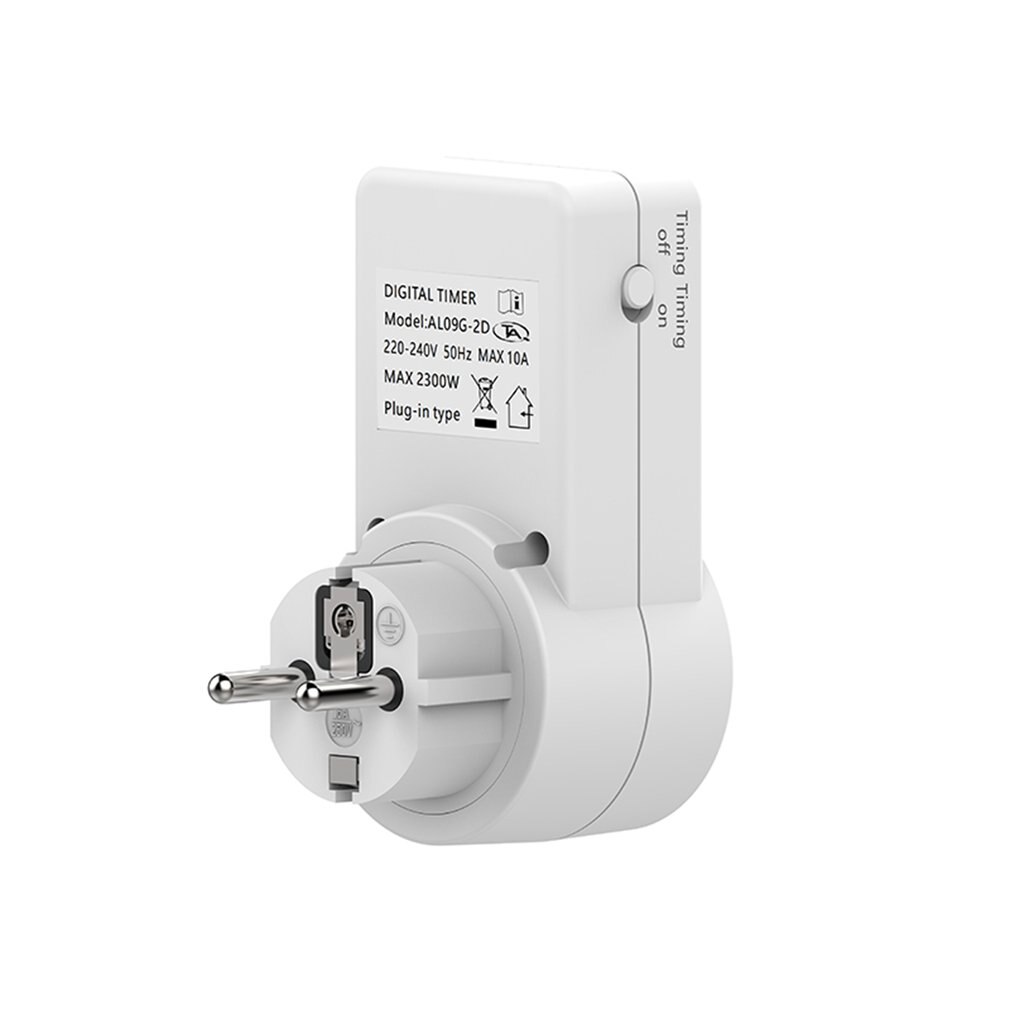 EU Plug Countdown Electronic Digital Timer Switch Kitchen Timer Outlet 230V 110V 7 Day 12/24 Hour Programmable Timing Socket