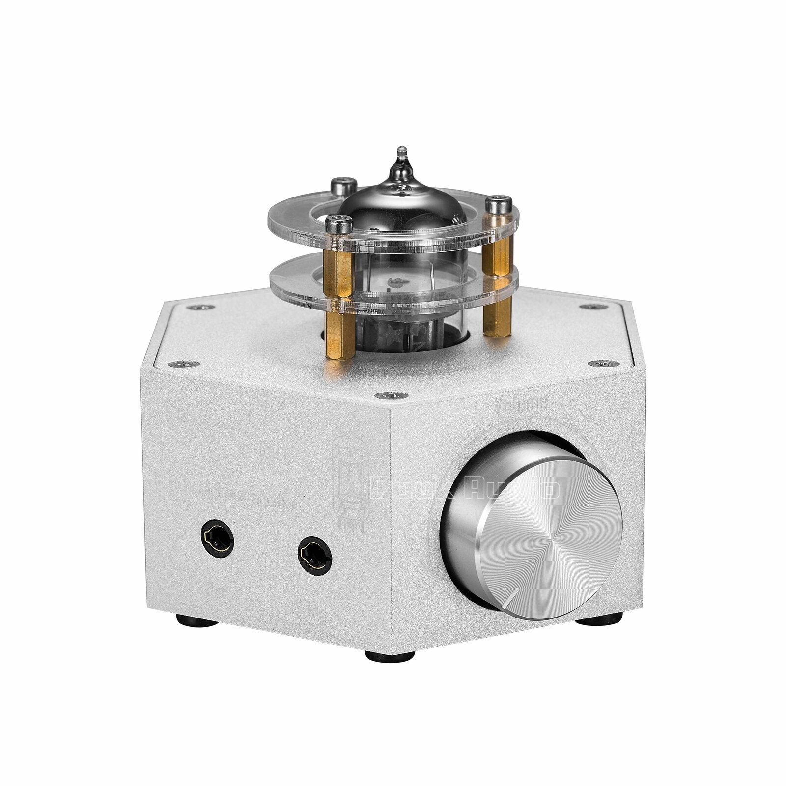 Nobsound NS-02E Class A 6N3 Vacuum Tube Amplifier Stereo HiFi Headphone Amp / Pre-Amp: Silver