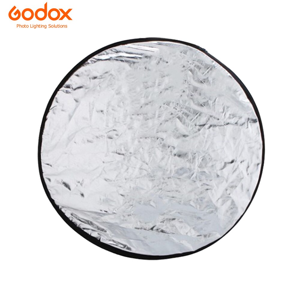 Godox 80CM 31 "5 en 1 réflecteur Fotografia rond Flash Photo Studio réflecteur de lumière pliable or argent blanc noir translucide
