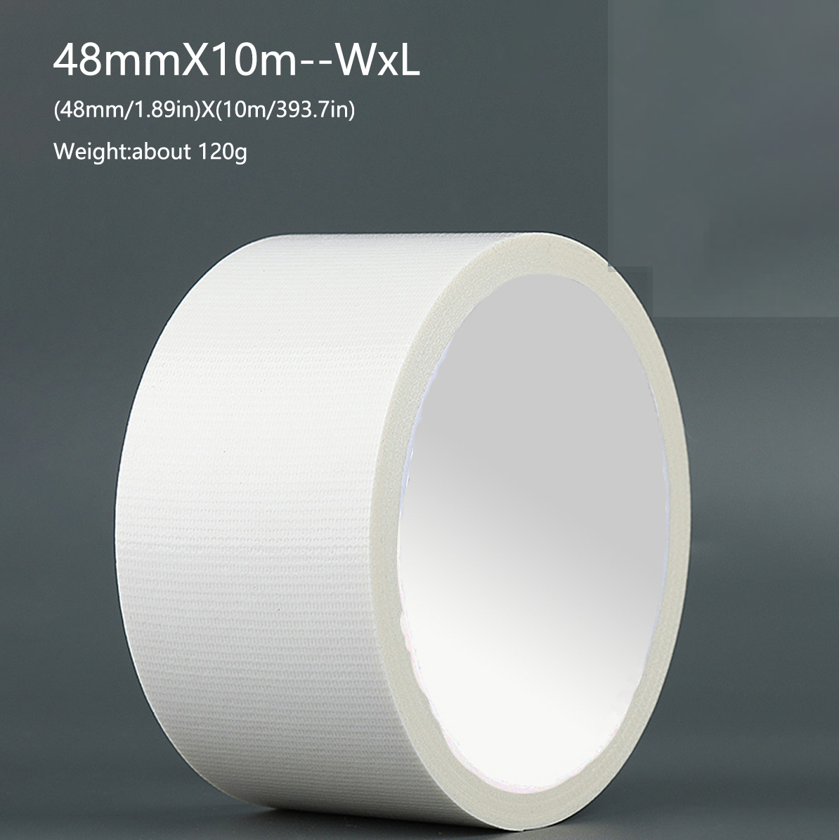 Camping Tent Lijm Reparatie Tape Voor Val Doek Tent Waterdicht Dekzeil Repareren Gegomd Tape Outdoor Gereedschap Tent Accessoires: WHITE