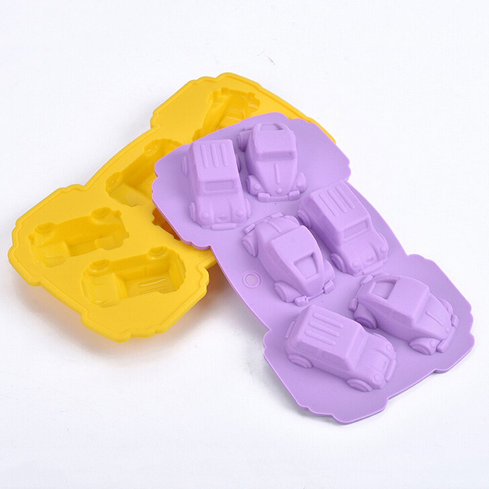 Voiture Silicone moule Fondant gâteau chocolat décoration outils de cuisson moule savon moule
