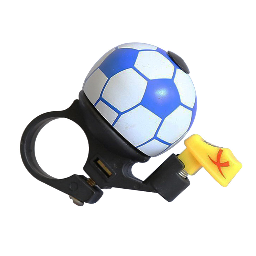 Fiets Kleine Bel Cartoon Voetbal Fietsen Bells voor Mooie Kinderen Stuurbel Fietstocht Mini Bel Alarm Fietsaccessoires: Rood