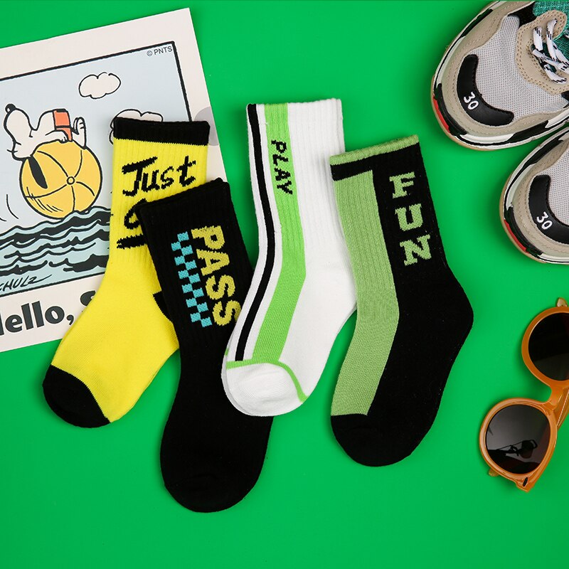 Nuova Collezione Autunno Inverno per Bambini ragazzi di Alta Calzini E Calzettoni di Modo del cotone del bambino di Natale Calzini E Calzettoni bambini per la ragazza Del bambino Del bambino lungo Calzini E Calzettoni Z033