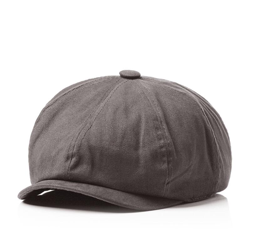 Sombrero de boina Peaky Blinders para hombre y mujer, gorra de artista, gorro octagonal Vintage de espiga, sombrero de calabaza informal para mujer: 4