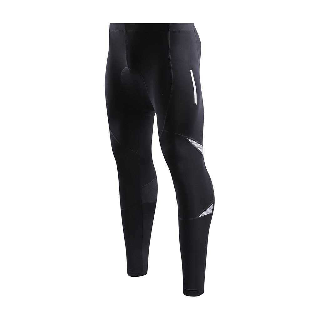 Lixada Men's Reflective Bicycle Pants Spring Summer Autumn Gel Padded Long Road MTB Bicycle Pants Men Riding Trousers