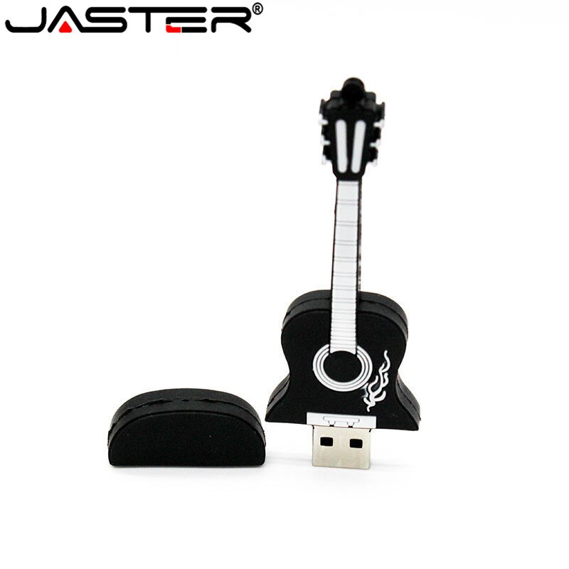 JASTER USB 2.0 Guitar pen drive 4GB 8GB 16GB 32GB USB Flash Drive pendrive memory stick u disk