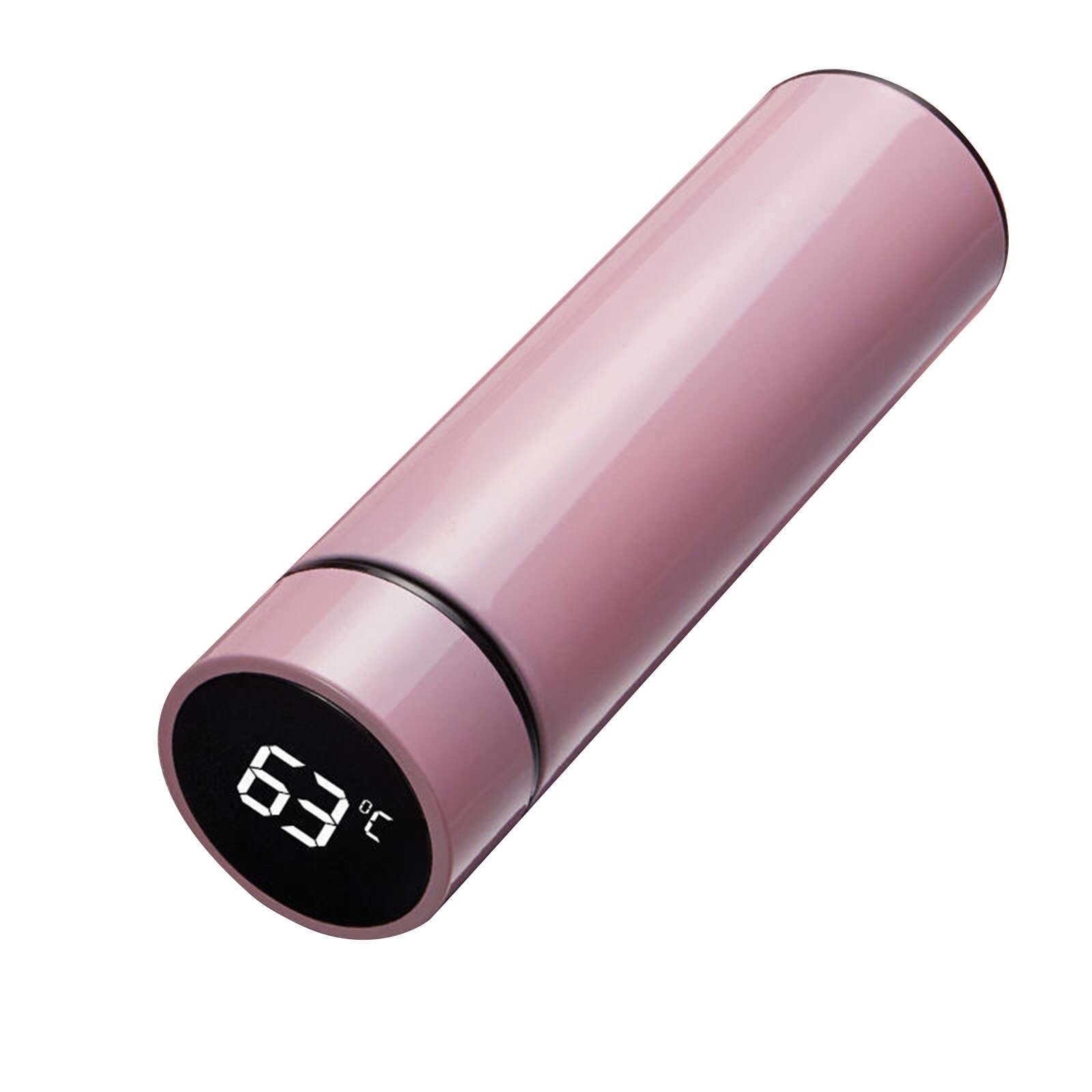 Bottle Waterproof LED Touch Screen Real-Time Water Temperature Display Water Bottle B2Cshop: pink