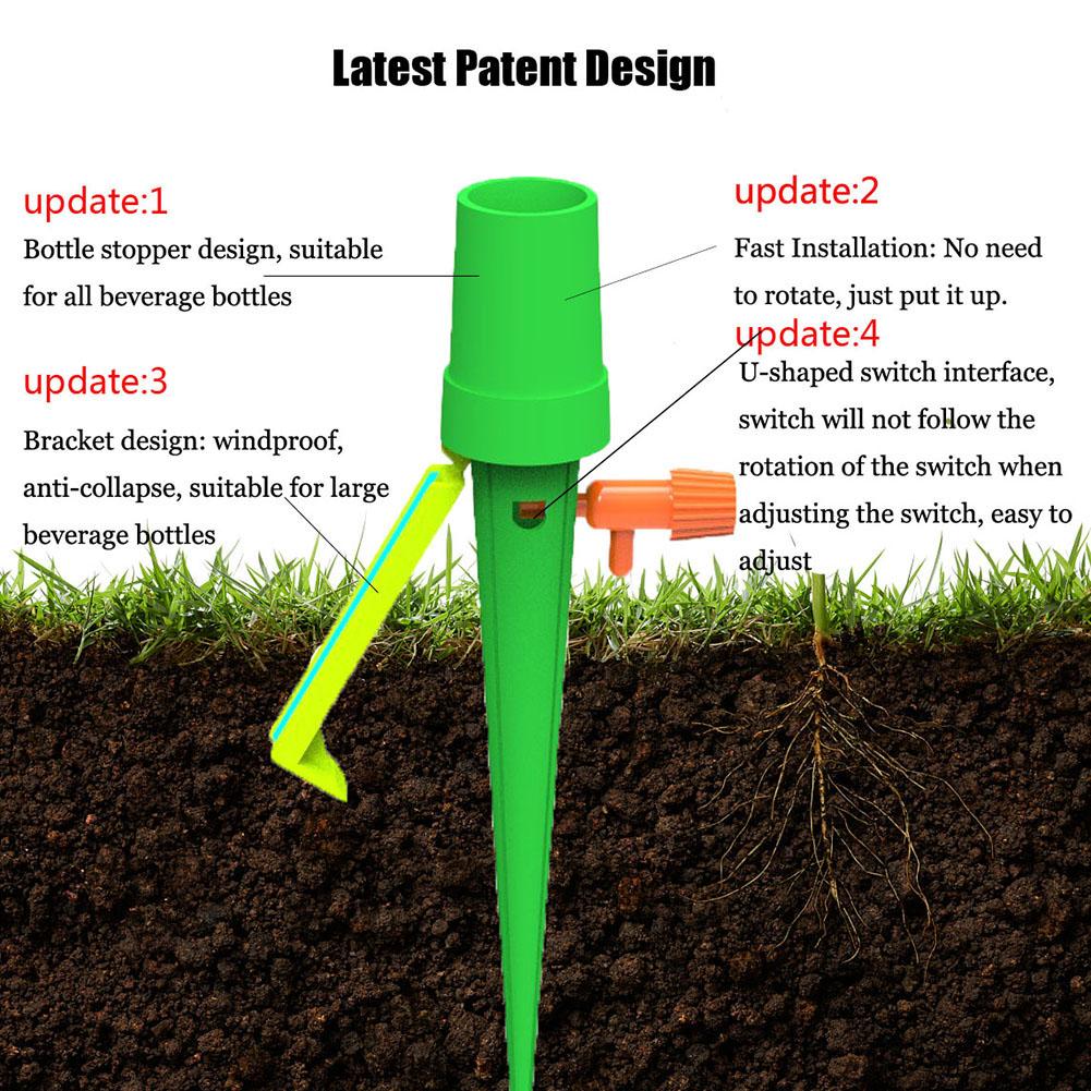 Auto Drip Irrigation System Ajustable Self-Contained Dripper Spike Kits Household Garden Flower Planting Tools Automatic Water