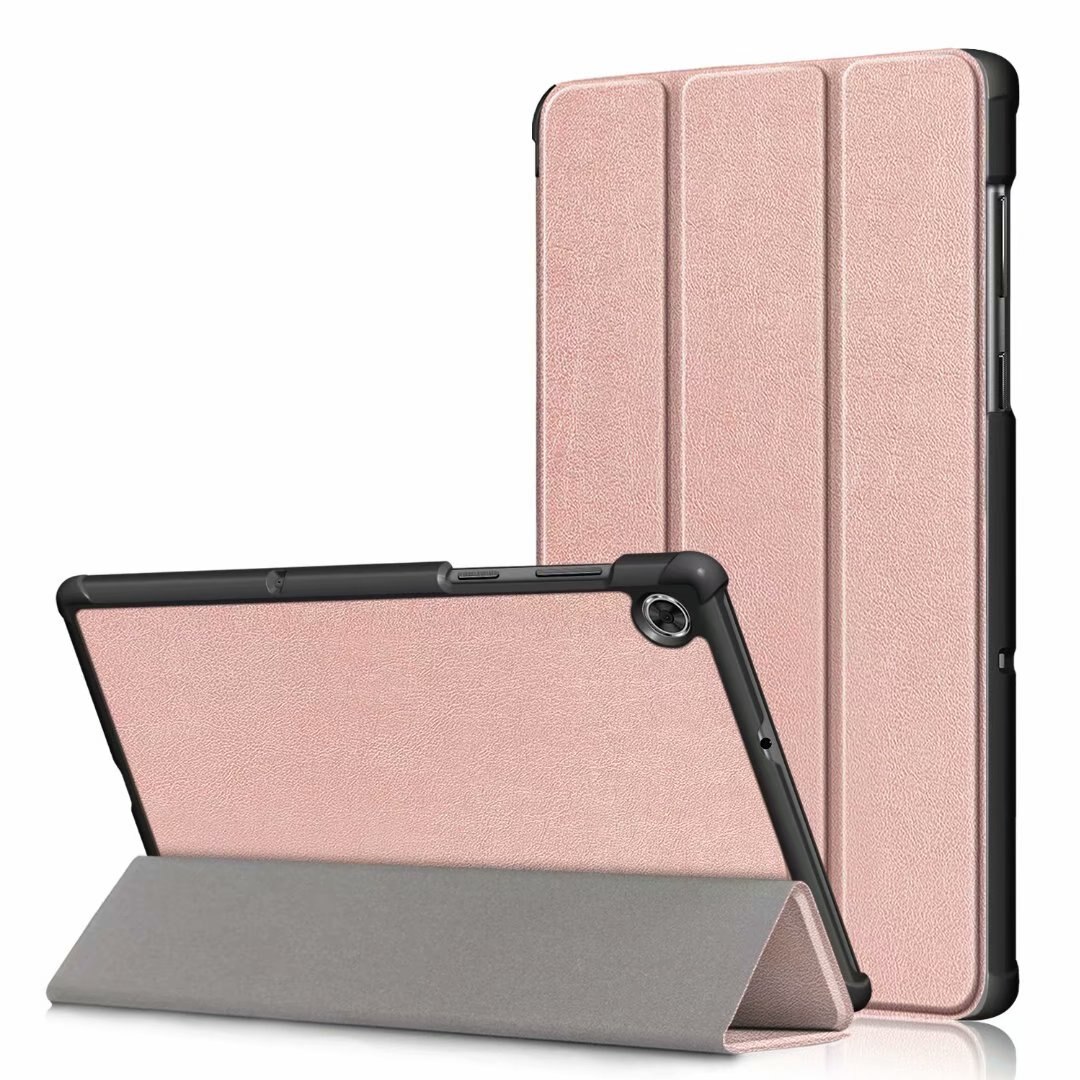 PU Leather Tablet Case for Lenovo Tab M10 Plus 10.3" TB-x606f/x & M10 10.1" TB-X605L/F - Stand Shell: Gold / Tab M10 10.1 HD