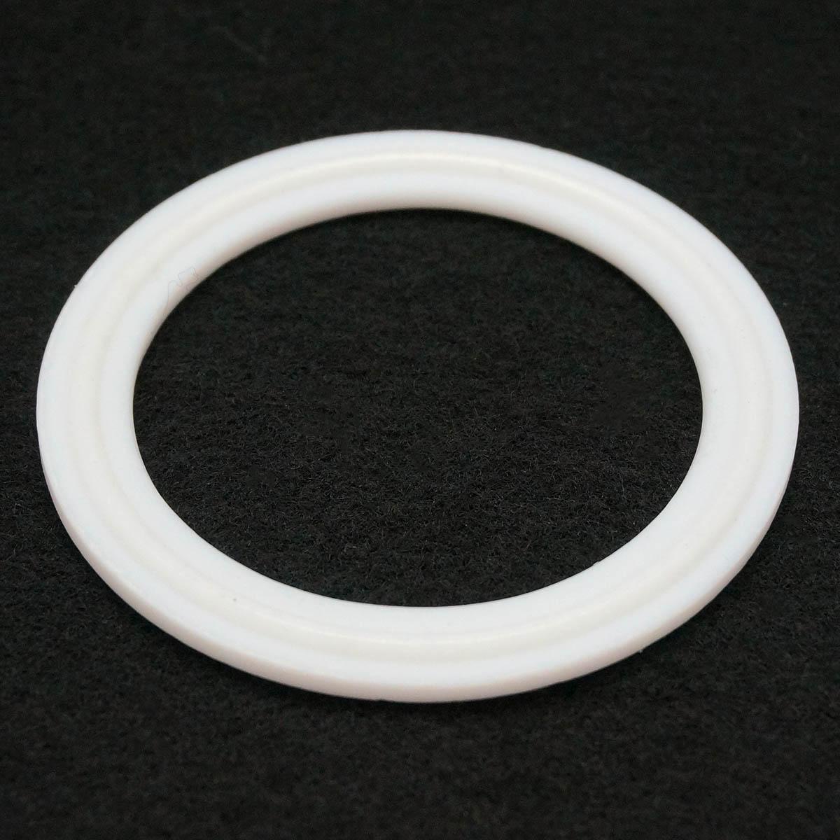 Junta de sellado de junta tórica de PTFE, juego de abrazadera triple de alimentaria, junta de sellado, diámetro OD de 51mm, 64mm, 2 pulgadas, lote de 2