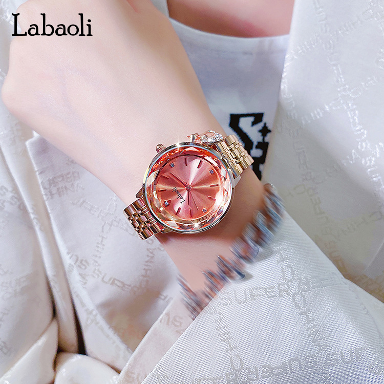 LABAOLI Rose Gold Watch Women Watches Ladies Steel Women&#39;s Bracelet Watches Female Clock Relogio Feminino Montre Femme