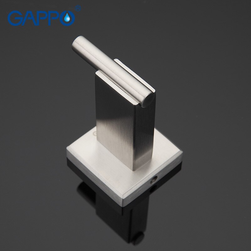GAPPO Wall Mount Robe Haken Rvs Muur Coat Kleding Haken Handdoek Hanger Badkamer Accessoires Handdoek Houders Bad