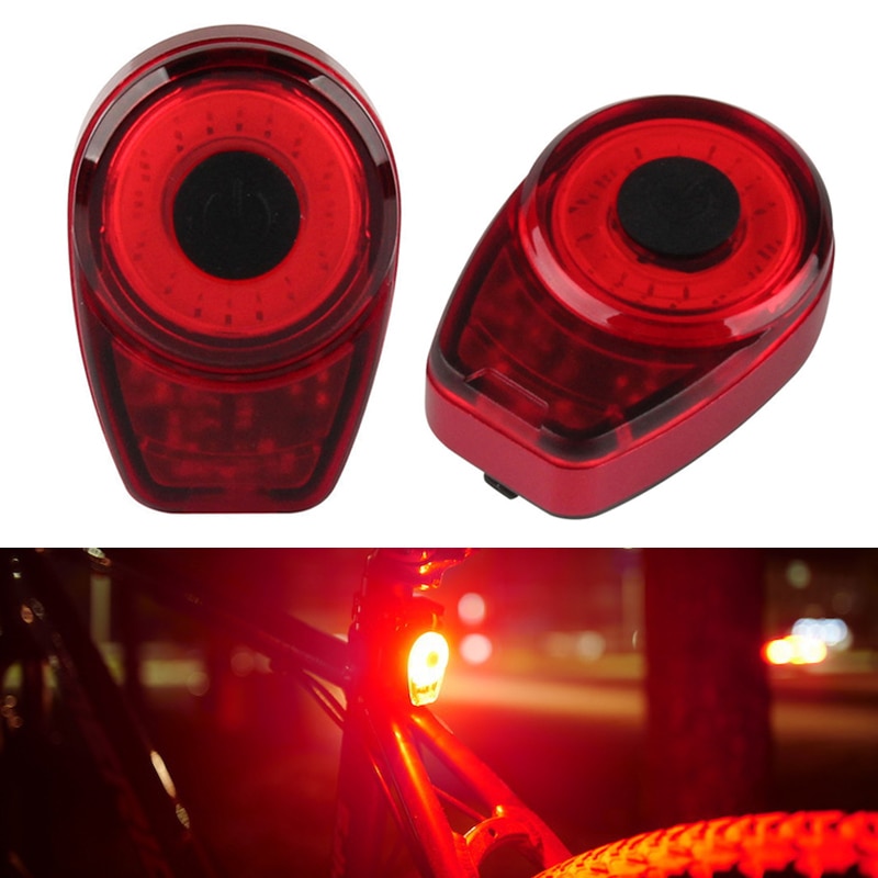 150 Lumen USB Oplaadbare Waterdichte LED Cycle Rear Lamp Kleurrijke Rode Fiets Achterlicht EIG88