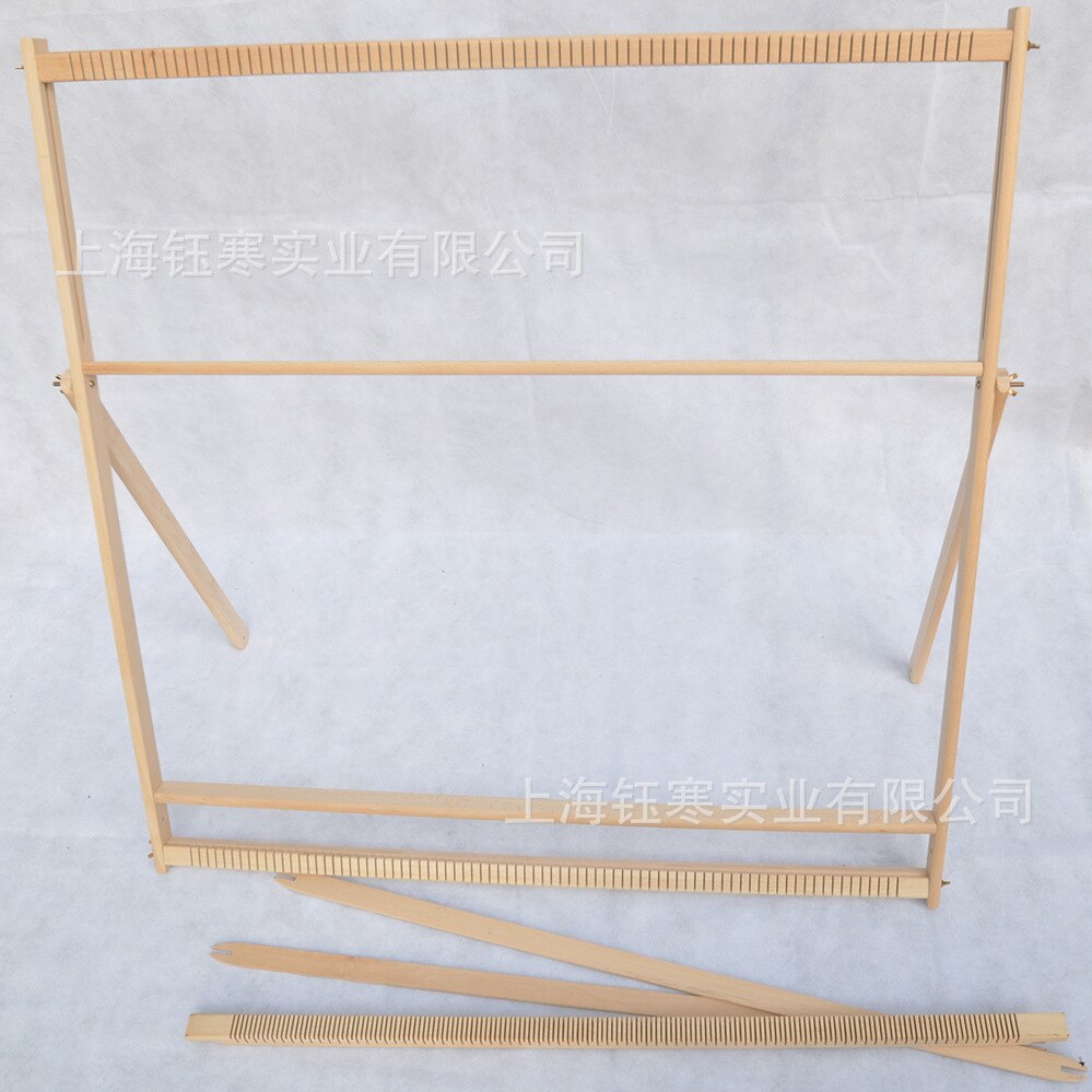 Factory price wood tapestry weaving machine Hand-made looms DIY square frame knitting machine with Smooth surface Beech wooden