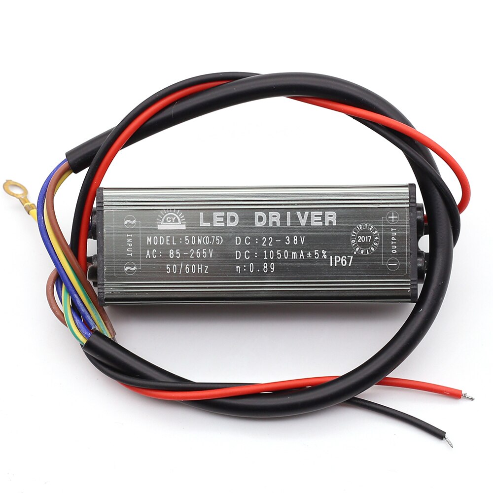 Led Driver 10W 20W 30W 50W Hoge Voeding 1500mA 900mA 600mA 300mA Ac 85-265V Schijnwerper Transformator Waterdicht Adapter