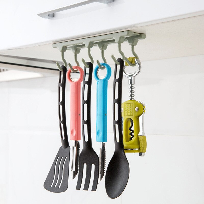 6-- link haak keuken sterke traceless klevende haak plafond opberghanger haak wandhaak kast opberghanger multifunctioneel
