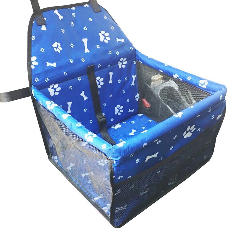 Kjæledyr hund bil bæresete bag vanntett kurv sikkerhet reise netting hengende poser hund sete bag kurv kjæledyr utendørs produkt: D