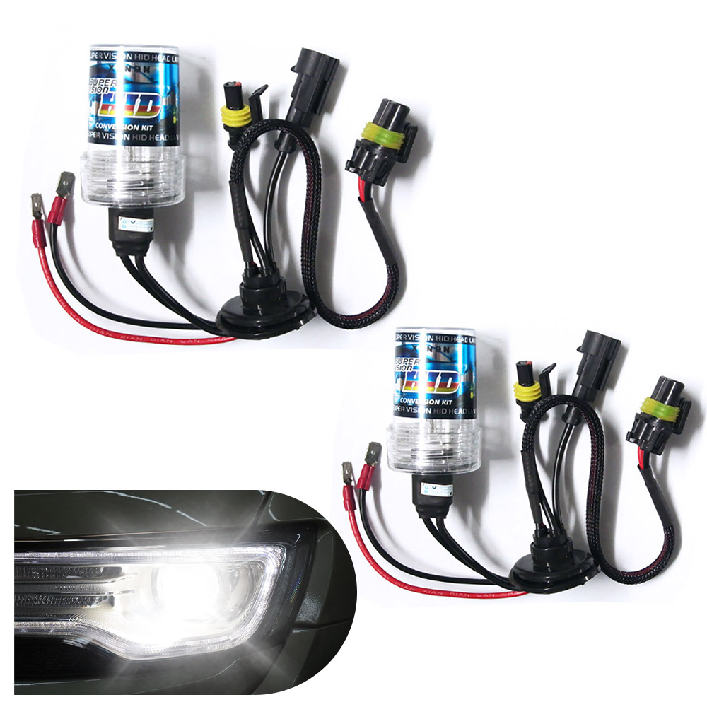2 Stuks Hid Xenon Gloeilamp 35W 55W Auto Koplamp 12V Dc H1 H7 H11 9005 Hb3 9006 Hb4 4300K 6000K 8000K 12000K Auto Xenon Koplamp