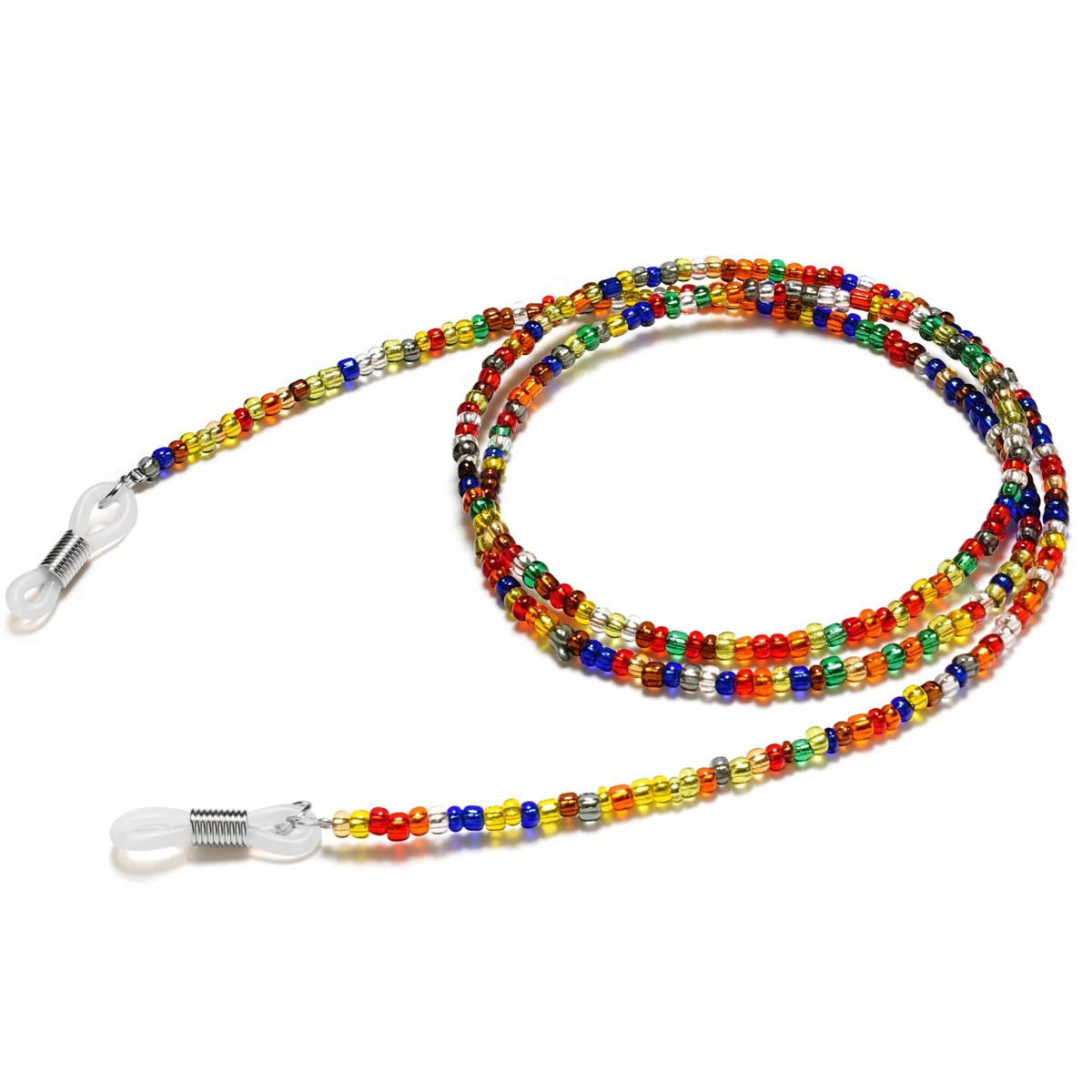 Chaînes de lunettes ornées de jolies perles colorées de supérieure pour femmes, sangles de support de lunettes, cordons de chaîne de lunettes