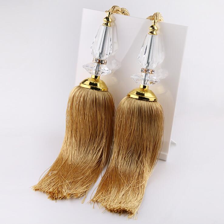 style curtain decoration accessories acrylic crystal hanging ball tassel bandage home textile decoration supplies: NO 6