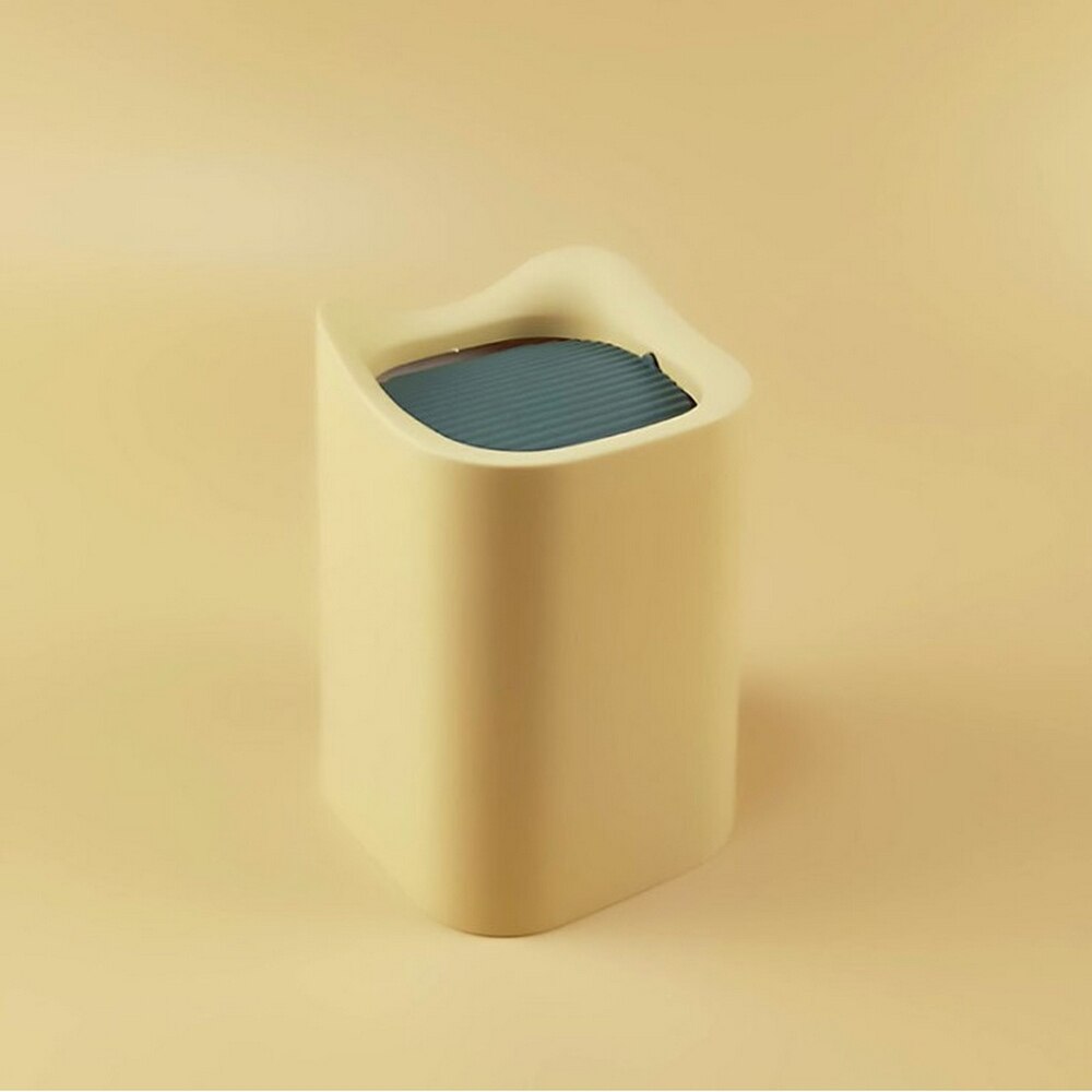 Mini Desktop Trash Box Cute Cat Trash Can Little Tabletop Trashbox for Desk Car Trash Bin Kitchen Accessories: 2