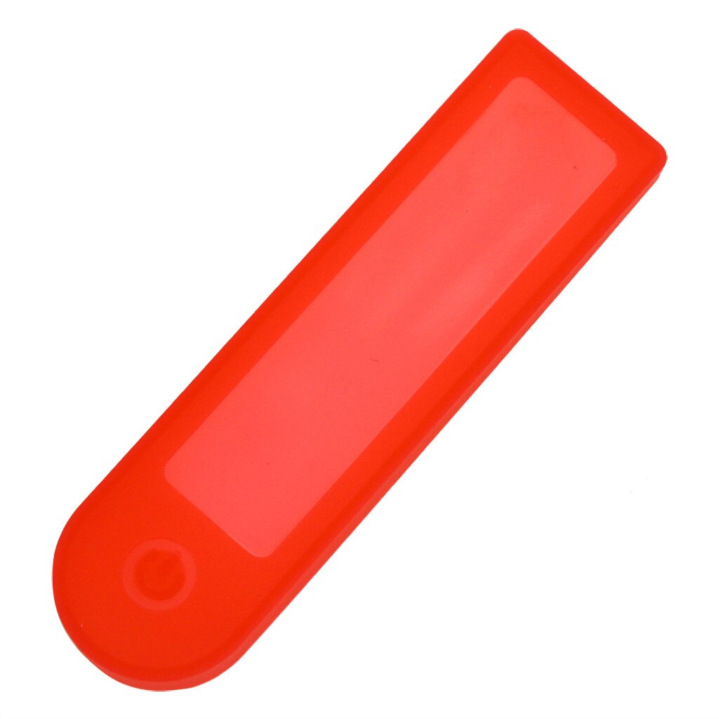 Silicone Dashboard Cover Circuit Board protective Cover Waterproof Panel Case For Xiaomi Mijia M365 Pro Electric Scooter: Red