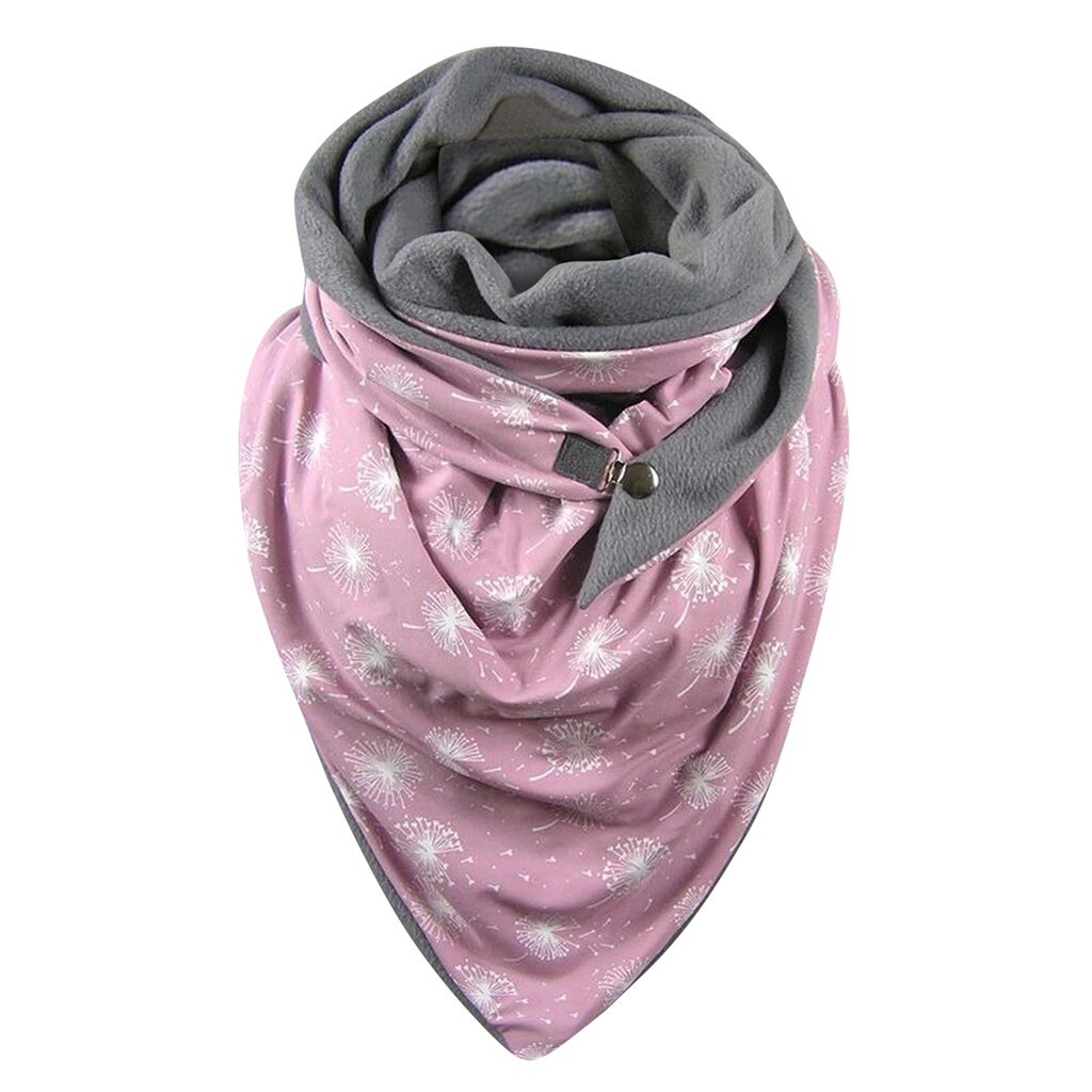Soild Dot Printing Button Sjaal Vrouwen Luxe Soft Wrap Casual Warme Sjaals Foulard Femme Hijab Sjaal Bufanda: N
