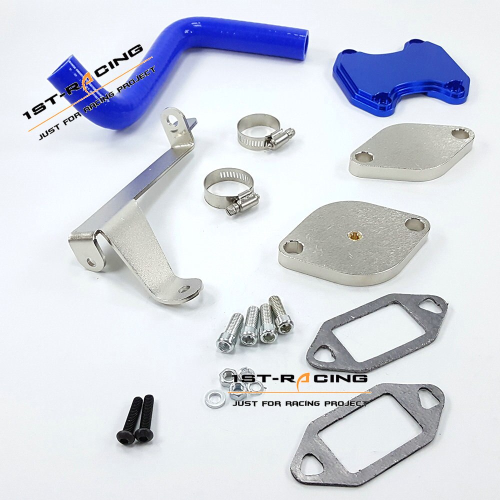 EGR Valve Cooler Delete Kit For 07-09 Dodge Ram 2500 3500 4500 5500 6.7L L6 Cummins Turbo Diesel