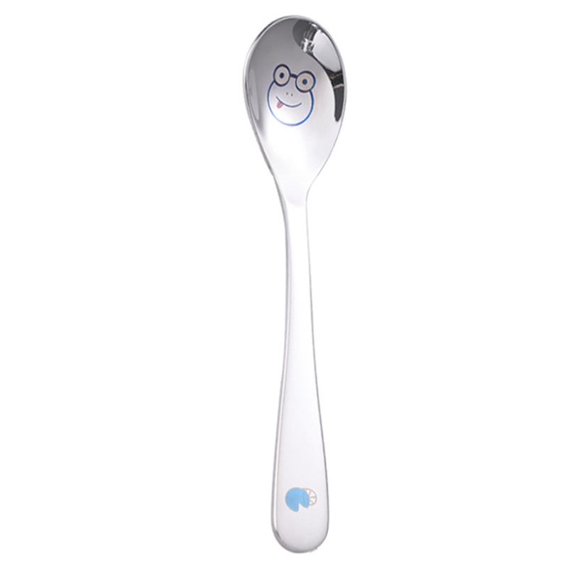 Premium Food Grade Stainless Steel Spoons Teaspoons for Home Dishwasher Safe Ergonomic Handle with Cute Animal Pattern