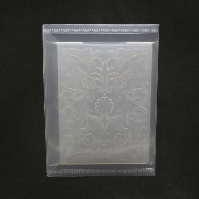 5 Stks/set Hersluitbare Clear Plastic Seal Zakken Opslag Case Voor Stansmessen Stencil Album Stempel Ambachten