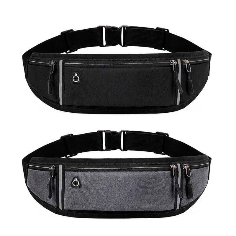 Einstellbare Lauf Beutel Läufer Gürtel trainieren Taille Tasche Elastische Dünne Telefon Halfter fanny Pack für unisex Joggen Tasche