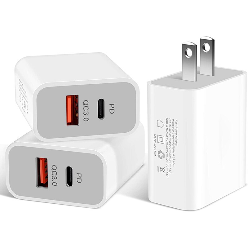 Carga rápida 3,0 QC PD cargador 20W USB tipo C la carga rápida para iPhone 12 Pro Max 11 Pro Max XS 8 Xiaomi HUAWEI QC3.0