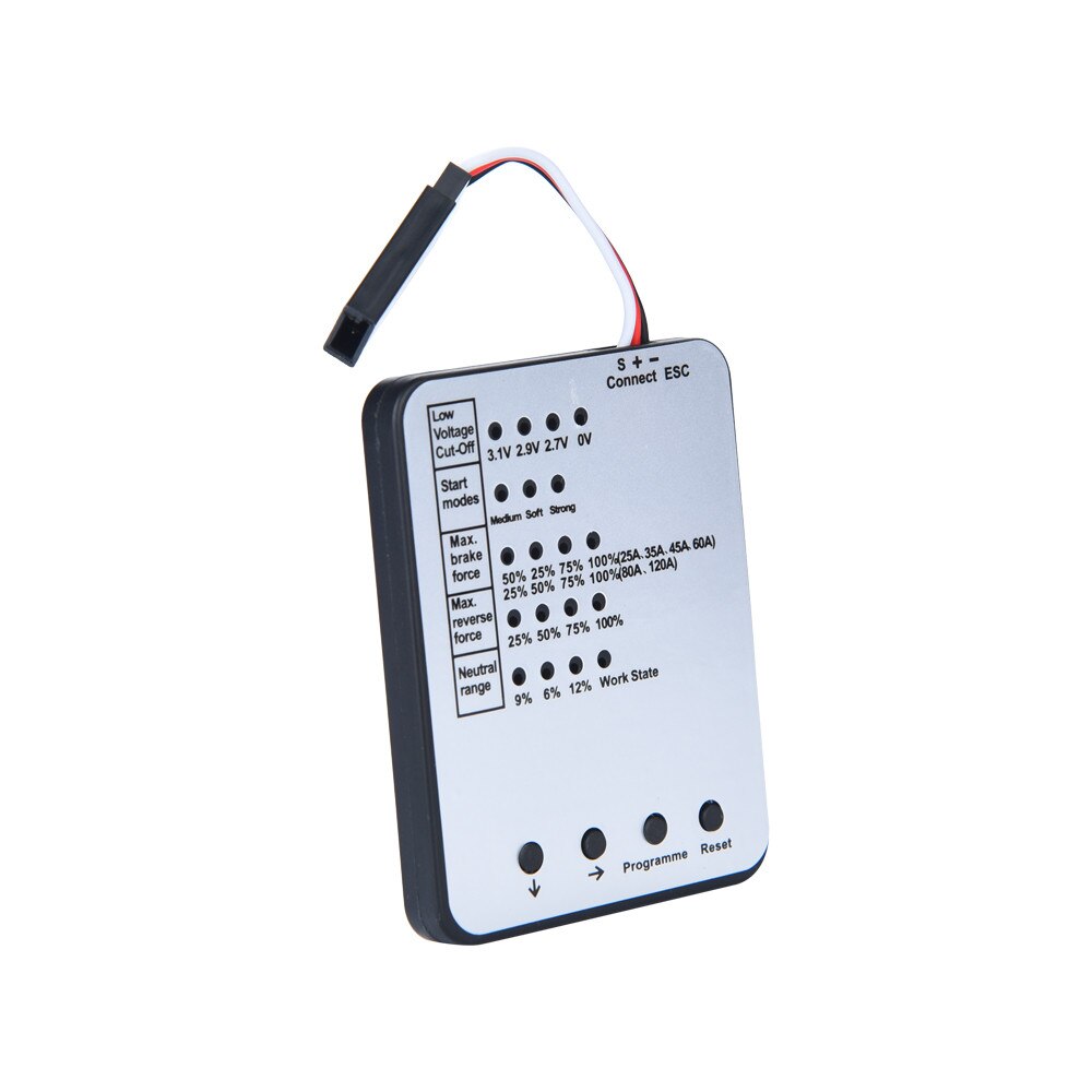 Programming Card For RC Car ESC Brushless Electronic Speed Controller 1203#2
