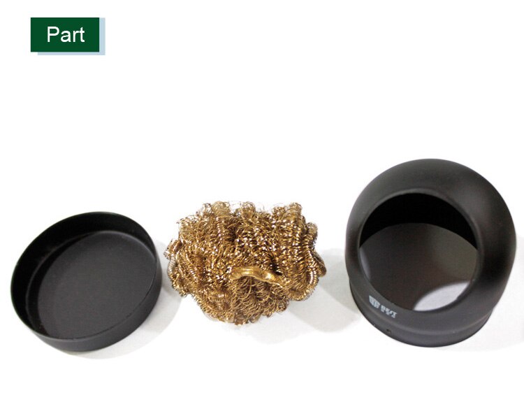 BEST Sodering Iron Tip Cleaner Solder Nozzle Cleaning Copper Wire Sponge Ball Holder Metal Dross Box Mesh Filter Tin Remover: SET