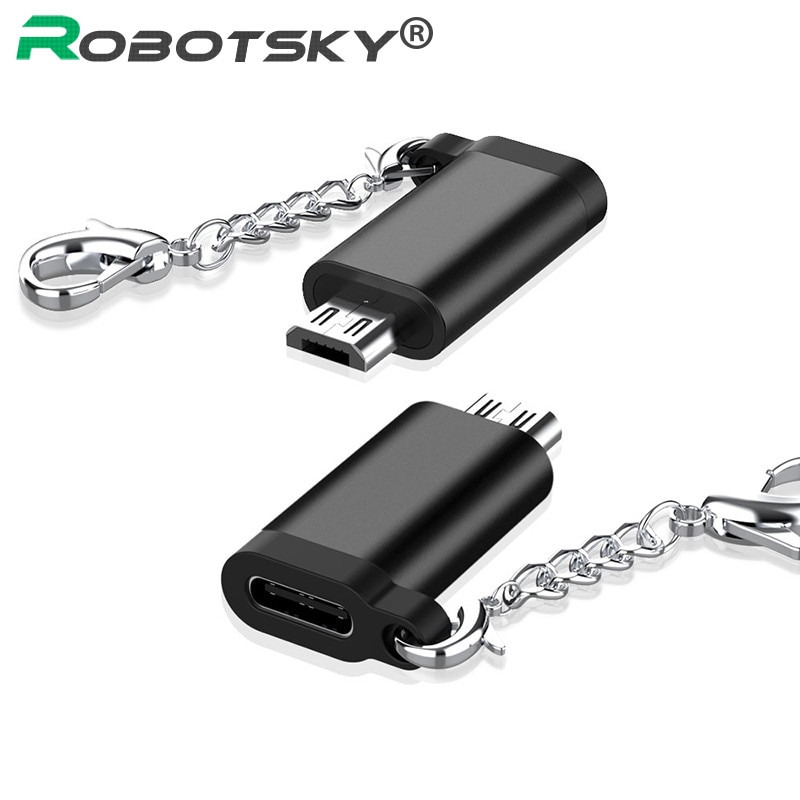Micro USB male naar Type-C vrouwelijke Converter USB OTG Data MINI USB Adapter Kabel Adapter voor Samsung xiaomi Huawei
