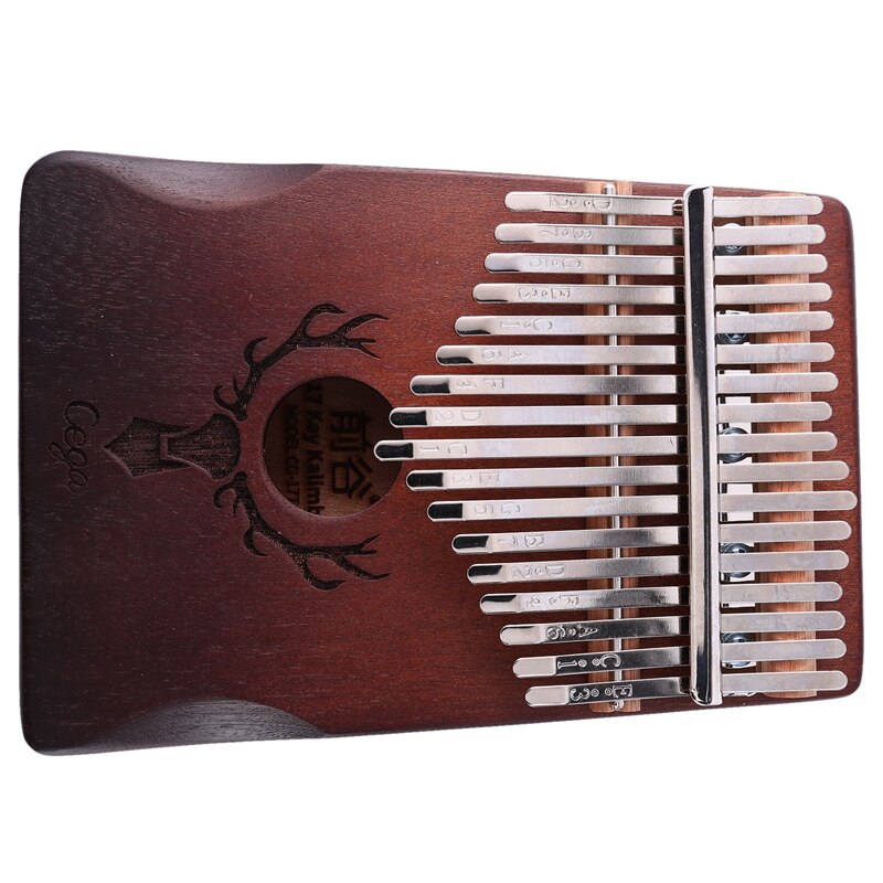 Cega 21 Key Kalimba Acacia Music Instrument Thumb Piano Upgrade Handguard Musical